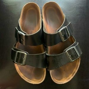 black birkenstocks